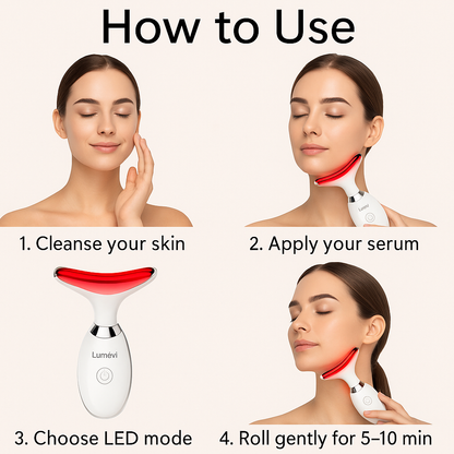 Lumévi LED Sculpting Facial Roller