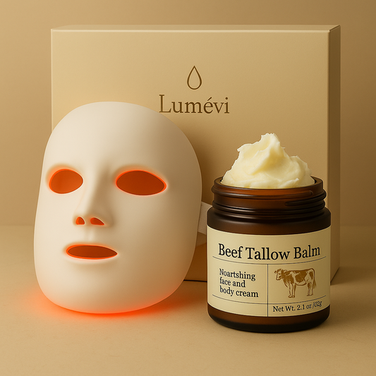LED Mask + FREE Tallow Balm Bundle